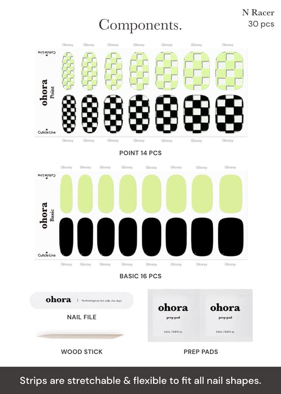 ohora finished nails on left hand lifestyle shot showing durable shine