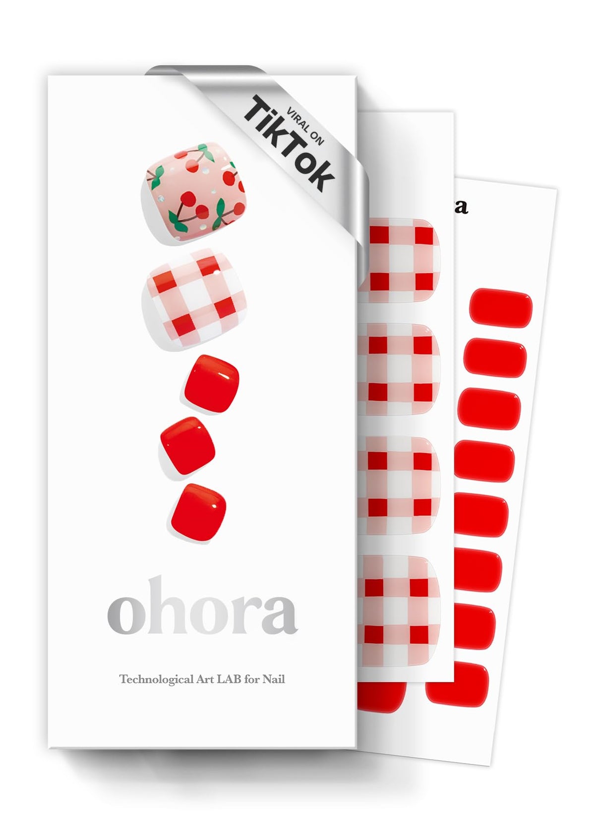 ohora P Cherry Crush front packaging showing contents and design benefits