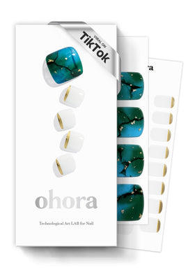 ohora packaging front showing P Tide Pool design and included tools for easy setup