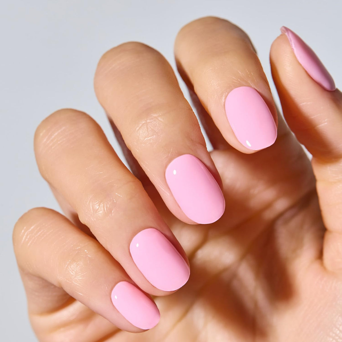 ohora close-up of semi-cured strip texture, shows flexible gel surface benefit