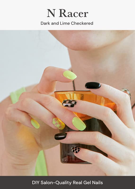 ohora laid-out 30 nail strips showing 15 sizes for perfect fit