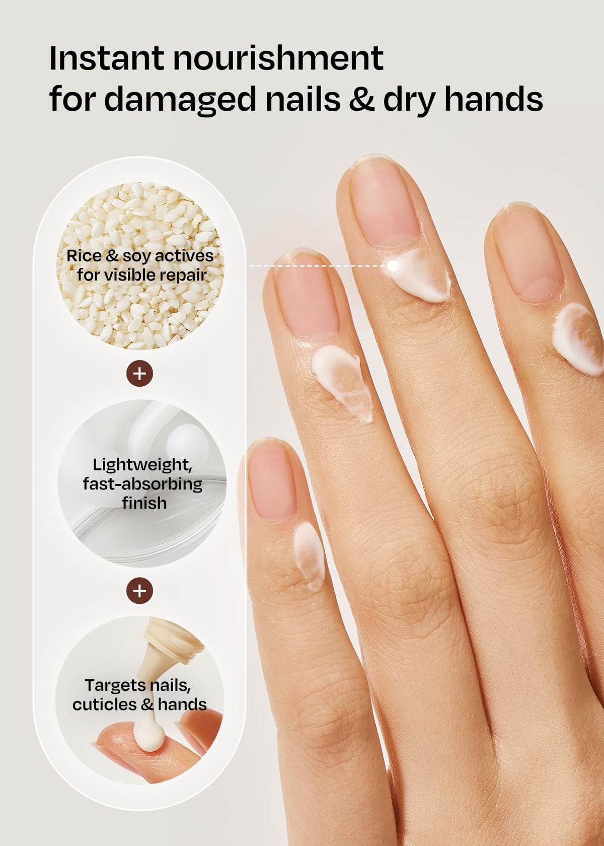 ohora close-up serum drop showing lightweight texture and quick absorption benefit