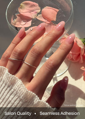 ohora worn on nails studio shot demonstrating long-lasting, salon-quality look