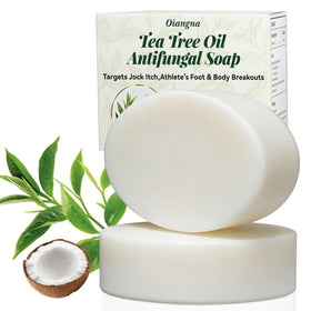 Oiangna soap texture detail highlighting gentle, effective formula