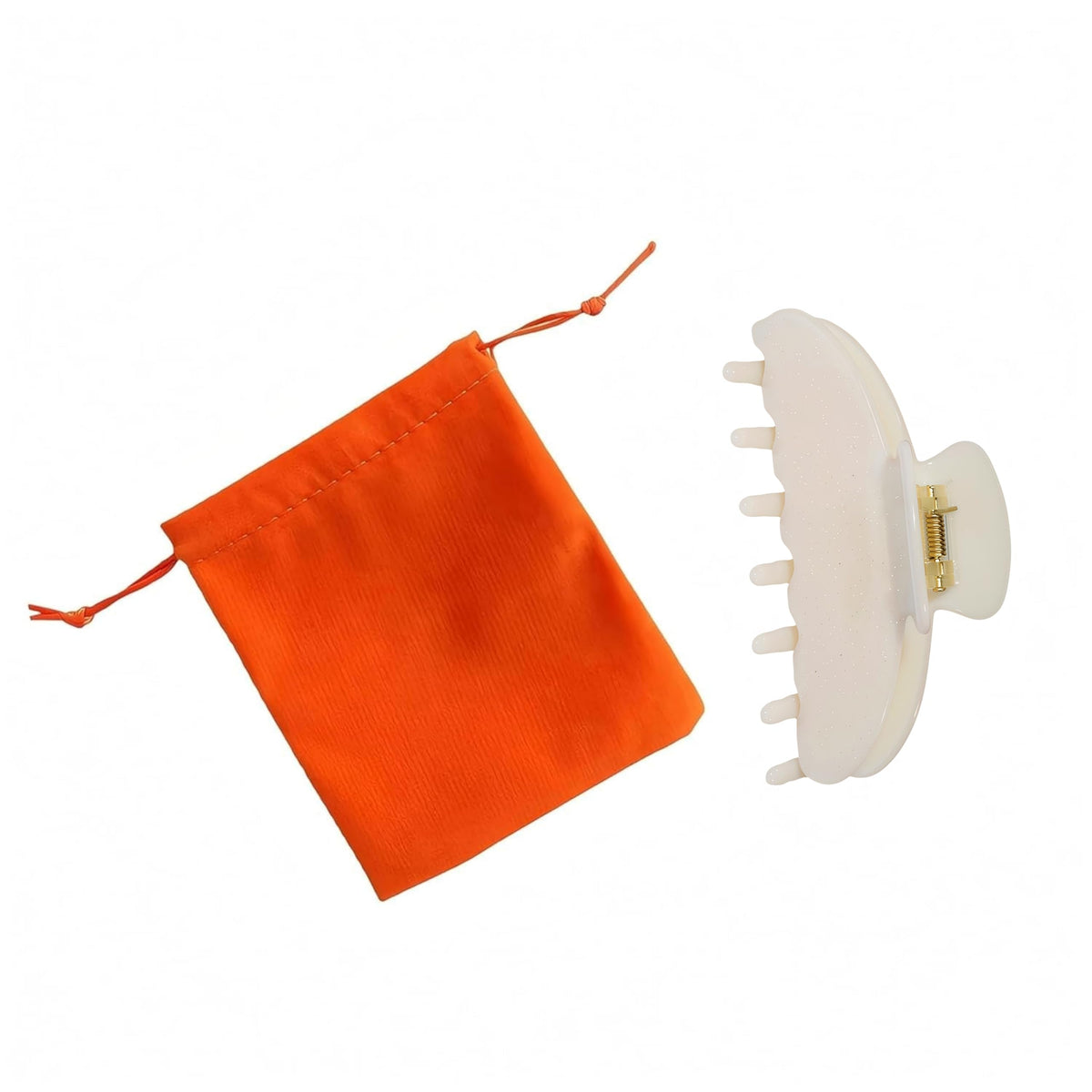 OideGuiing clip securing a bun demonstrating reliable hold and comfort