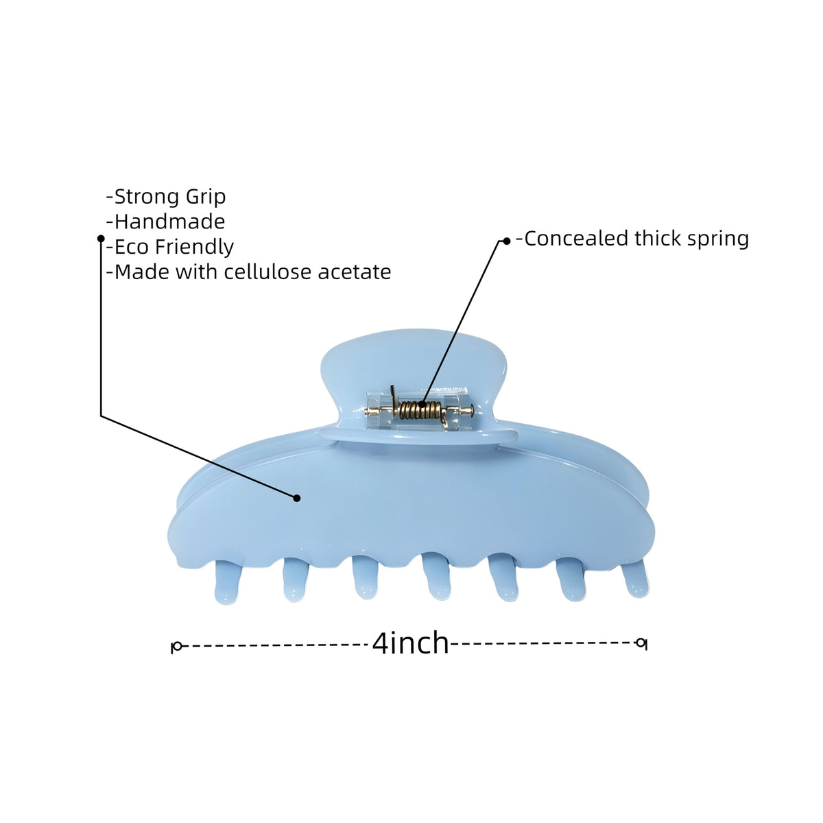 OideGuiing acetate close-up highlighting smooth texture and lasting color