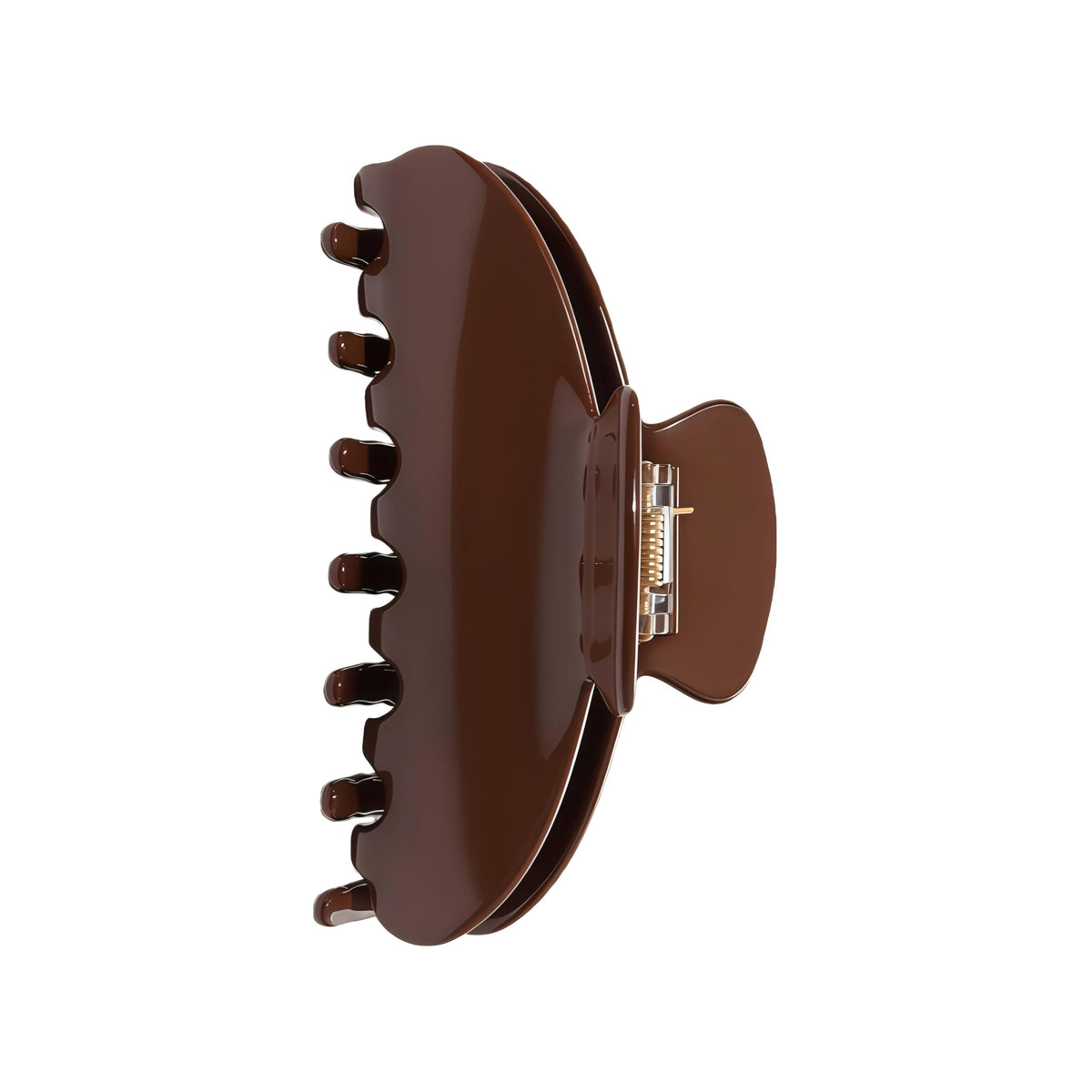 OideGuiing coffee claw clip front view showing shape and secure hold