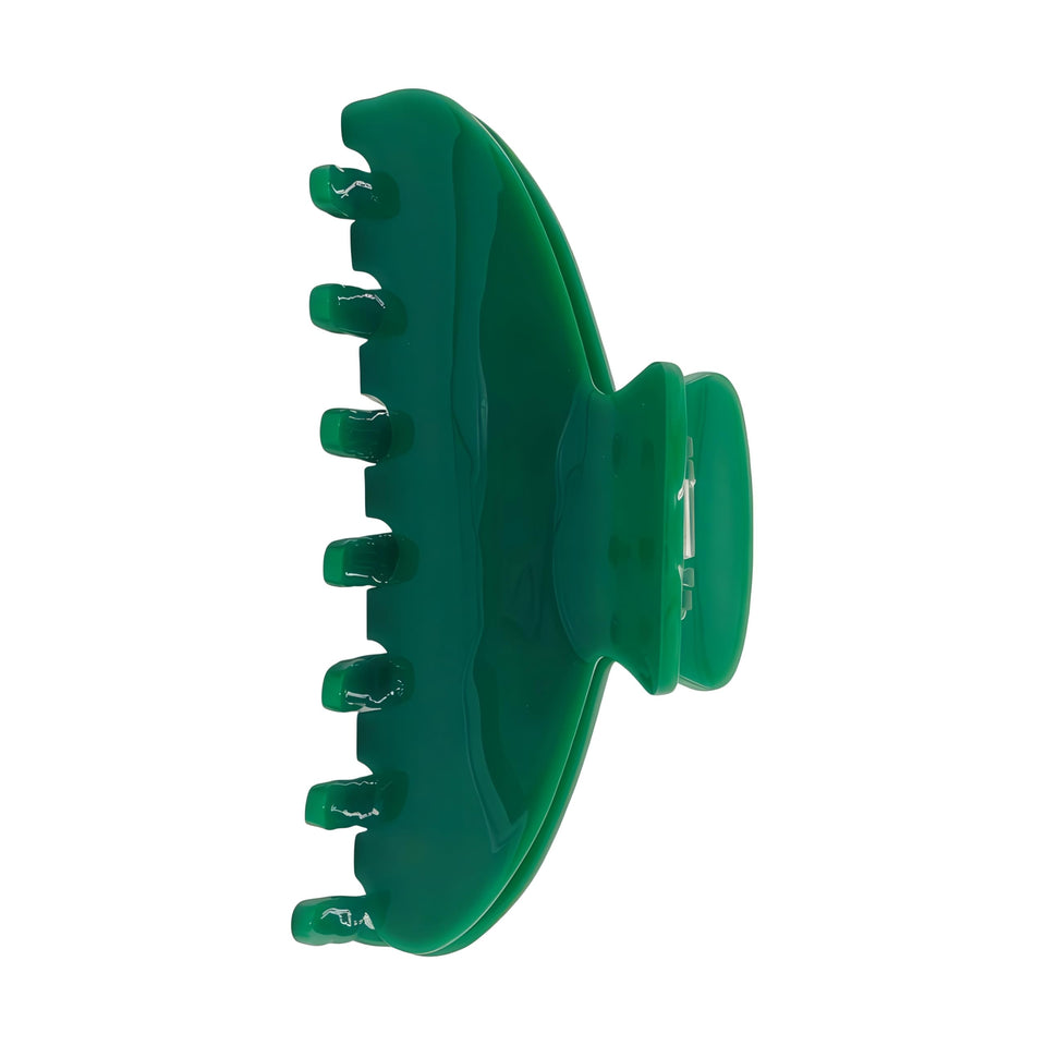 OideGuiing green claw clip front view showing secure clasp and color