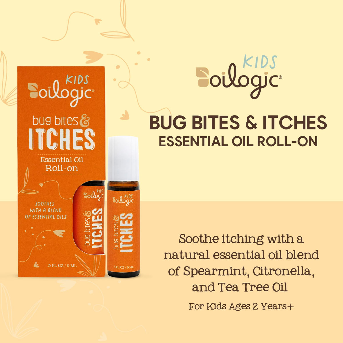 Oilogic close-up rollerball detail demonstrating mess-free application benefit