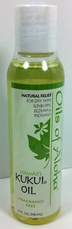 Oils of Aloha oil pouring from bottle illustrating fast absorption benefit