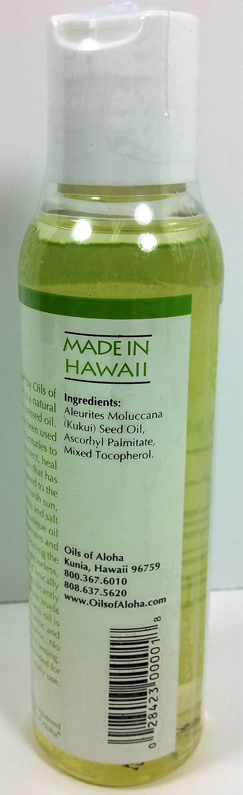 Oils of Aloha close-up of oil texture highlighting lightweight finish