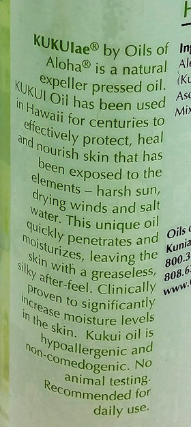Oils of Aloha applying oil to face to hydrate dry skin quickly