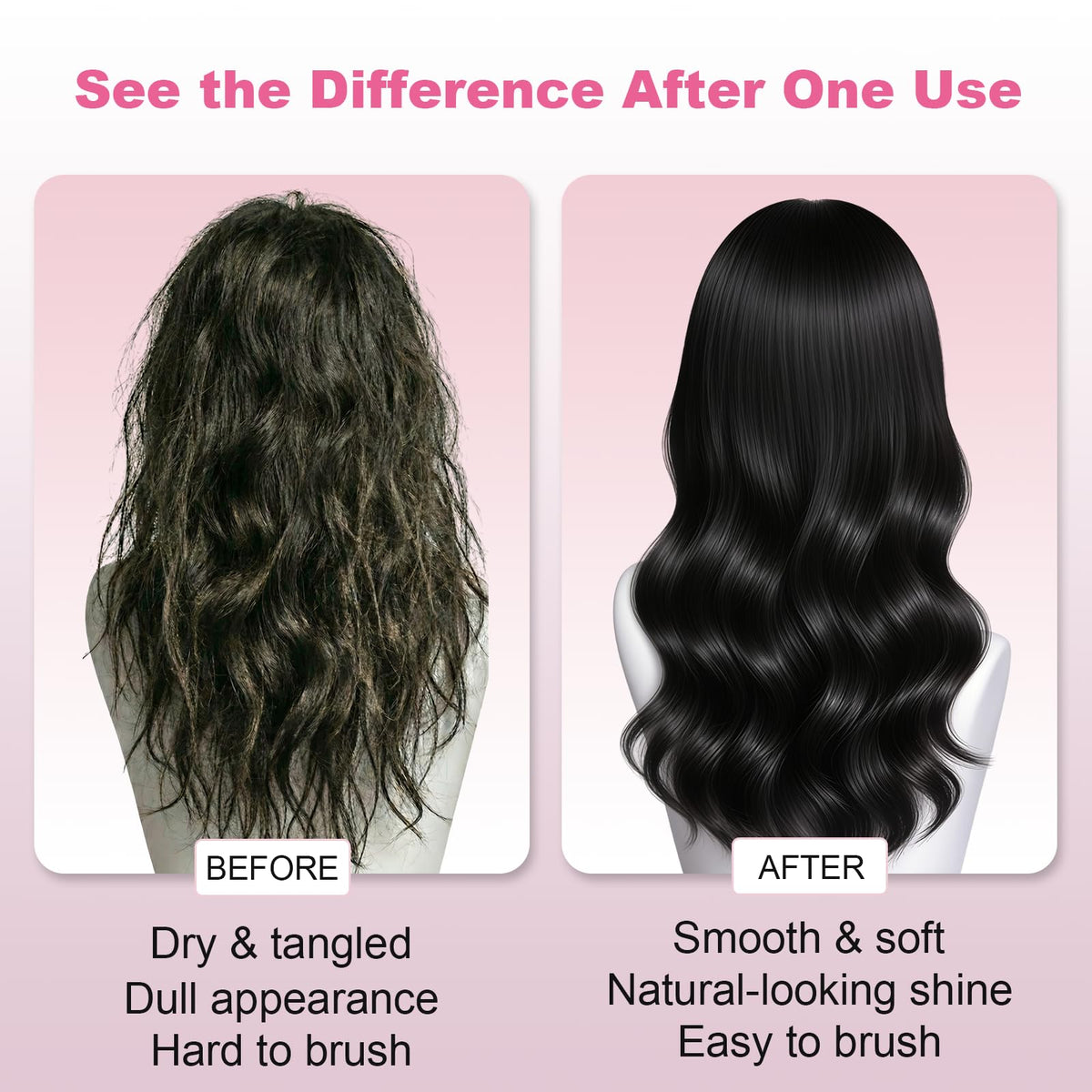 Oivolii label close-up highlighting oils and proteins for hair health
