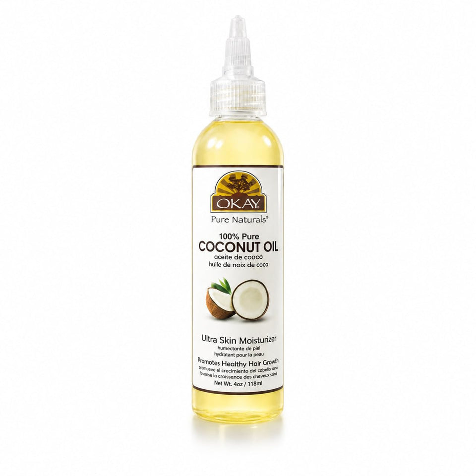OKAY front squeeze bottle showing label and 4 fl oz size for easy use