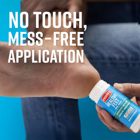 O'Keeffe's balm stick open for mess-free direct application benefit