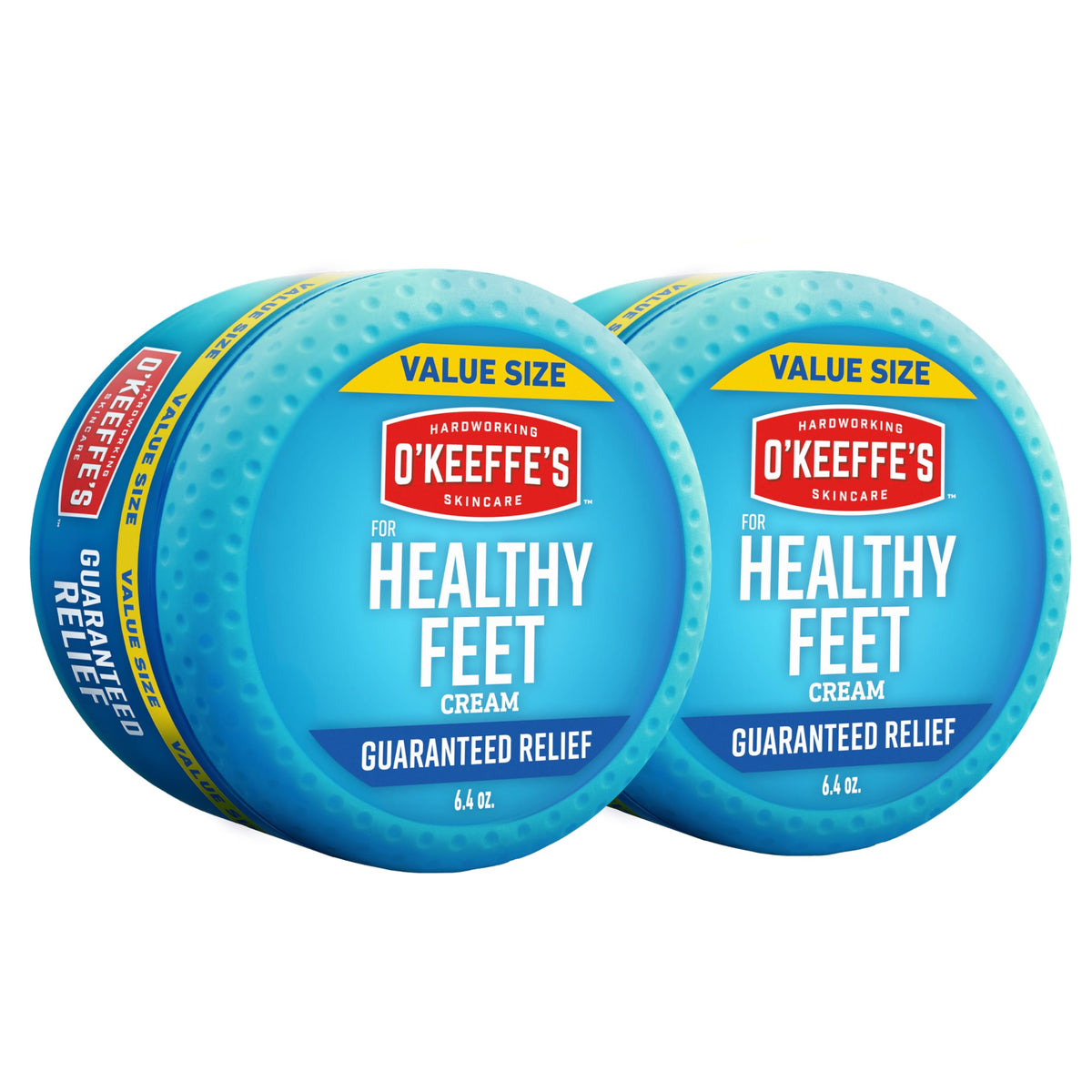 O'Keeffe's jar front view showing packaging and product name for clear identification and trust
