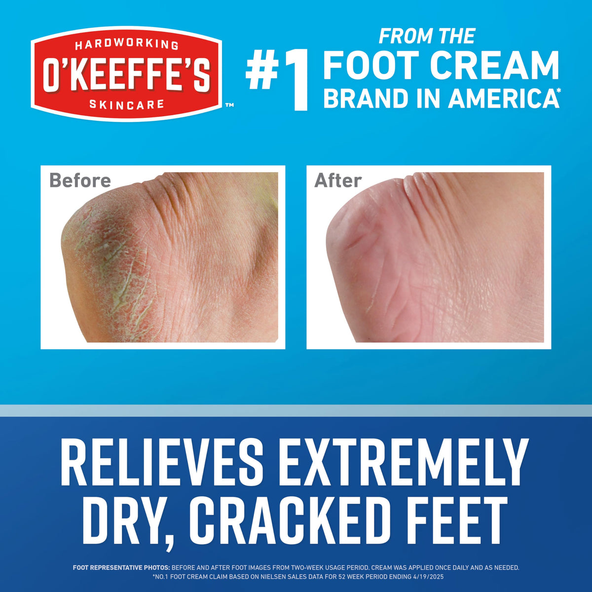O'Keeffe's cream texture in jar highlighting rich concentrate that boosts moisture