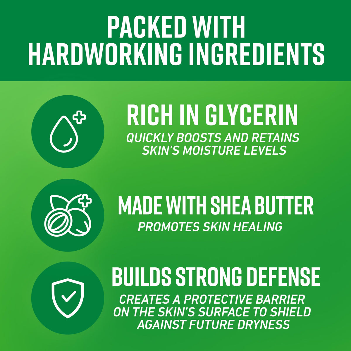 O'Keeffe's label close-up highlighting ingredient focus and fragrance-free benefit