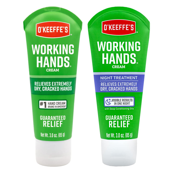 O'Keeffe's Working Hands front packaging showing concentrated repair benefits