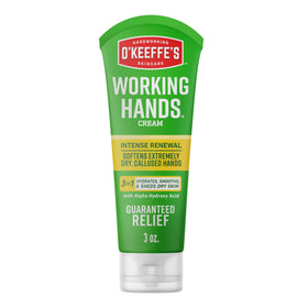 O'Keeffe's tube front view showing clear branding and size