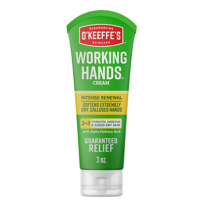 O'Keeffe's tube front view showing clear branding and size