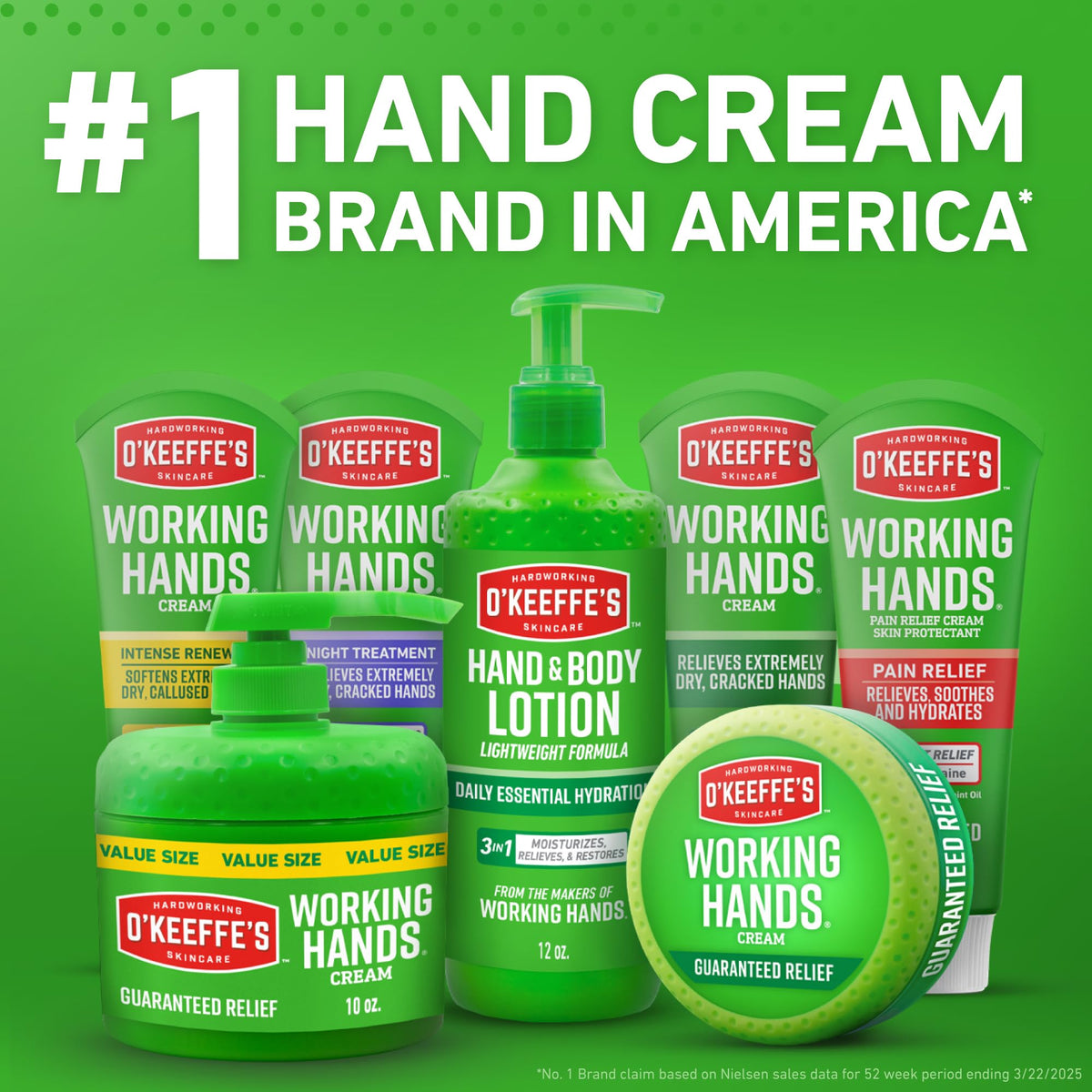 O'Keeffe's in outdoor work setting showing protection benefit