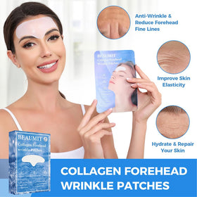 Okela ingredient label close-up showing collagen and seaweed polysaccharide benefits