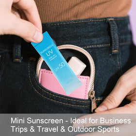 Okerker on arm in sun proving lightweight feel and visible protection
