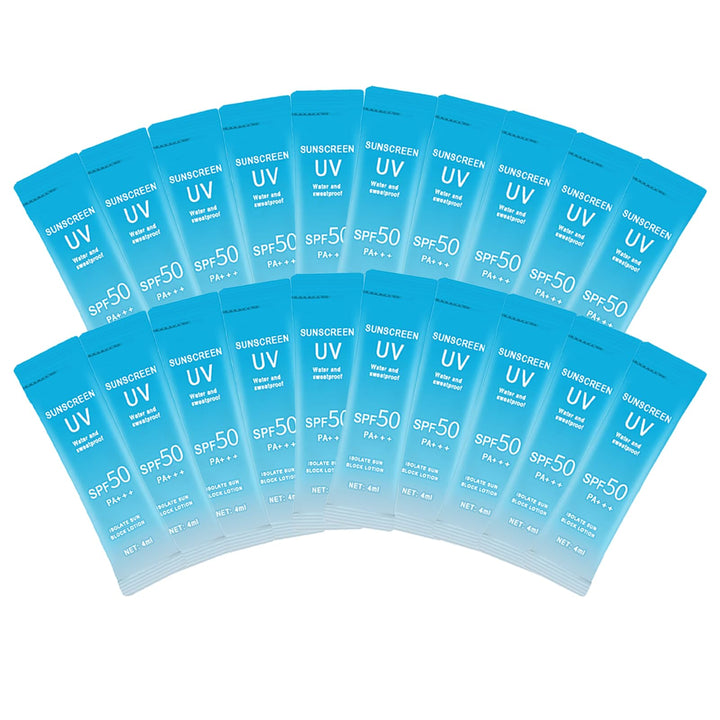Okerker front packaging showing compact SPF protection for travel