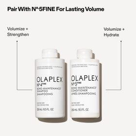 Applying Olaplex Nº.5FINE in shower to mid-lengths, improves detangling and manageability