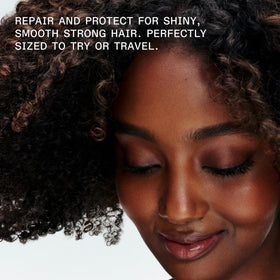 Olaplex N°3PLUS texture close-up demonstrating concentrated repair formula