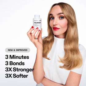 Olaplex cream texture close-up indicating concentrated repair formula