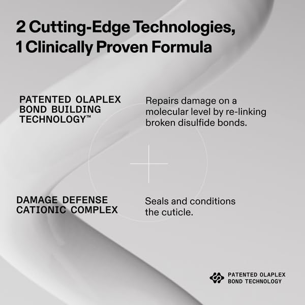 Olaplex N°.3PLUS creamy treatment texture close-up demonstrating spreadability