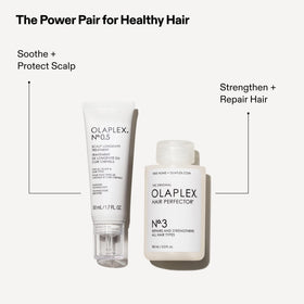 Olaplex Nº. 0.5 being applied to scalp showing soothing hydration benefit