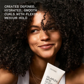 Olaplex Nº.10 texture close-up showing smooth gel-cream for slip and definition