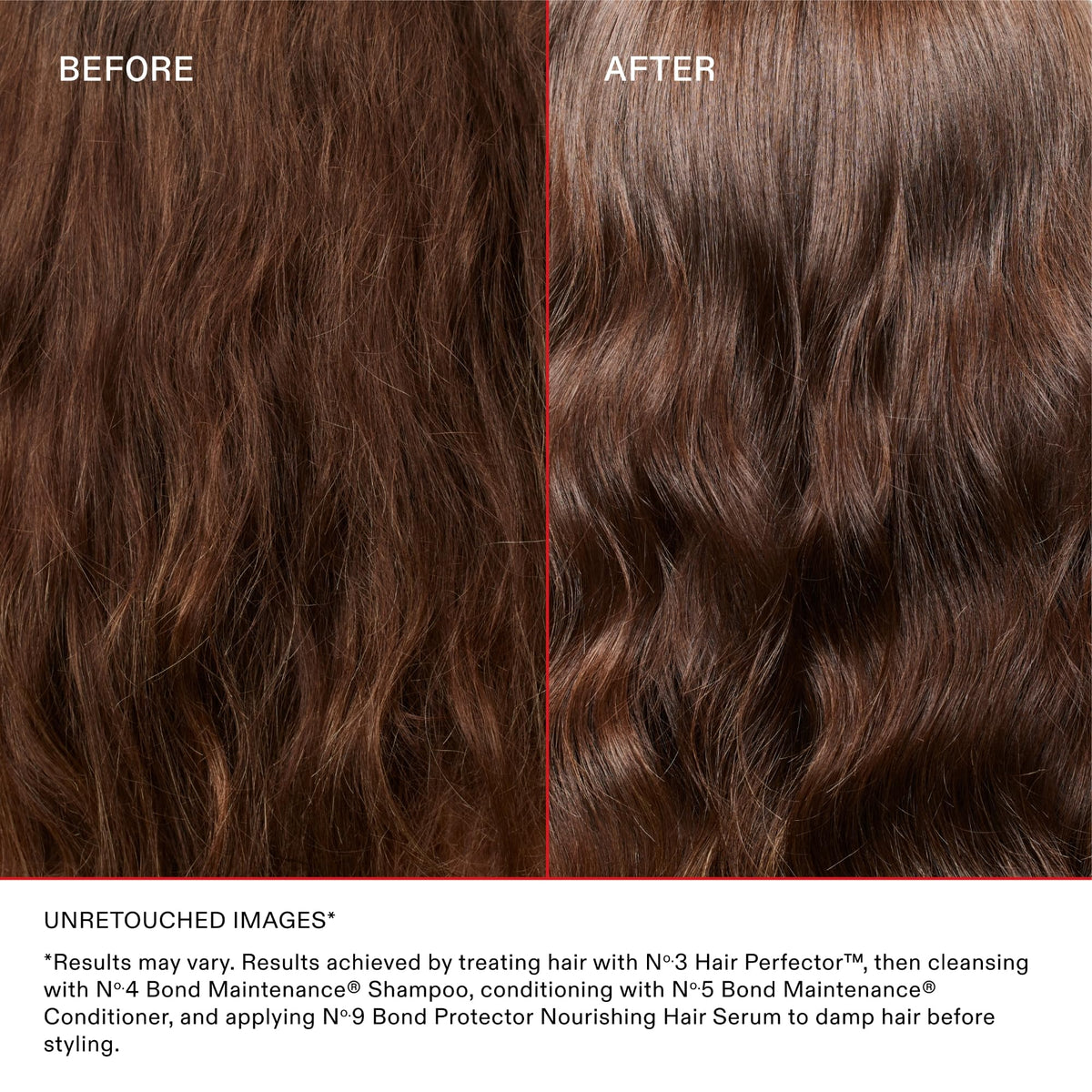 Olaplex No.3 label closeup highlighting key ingredients and bond building technology