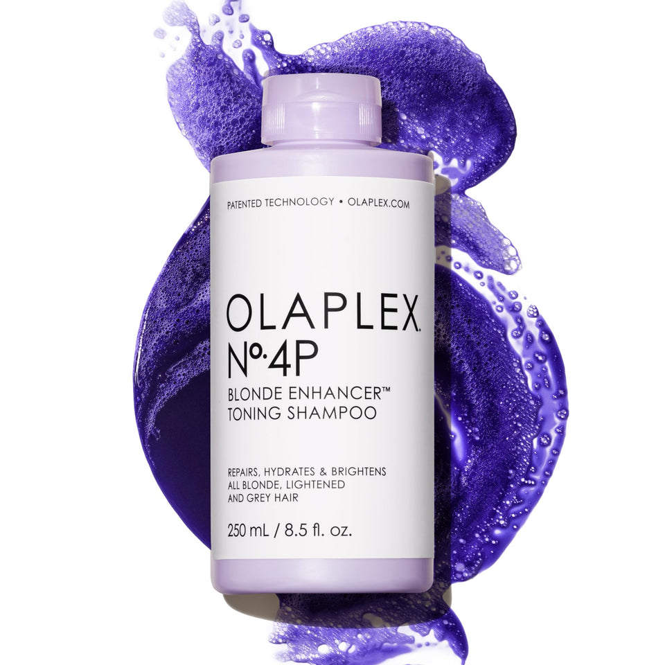 Olaplex front bottle shot showing packaging and 250ml size, conveys professional toning