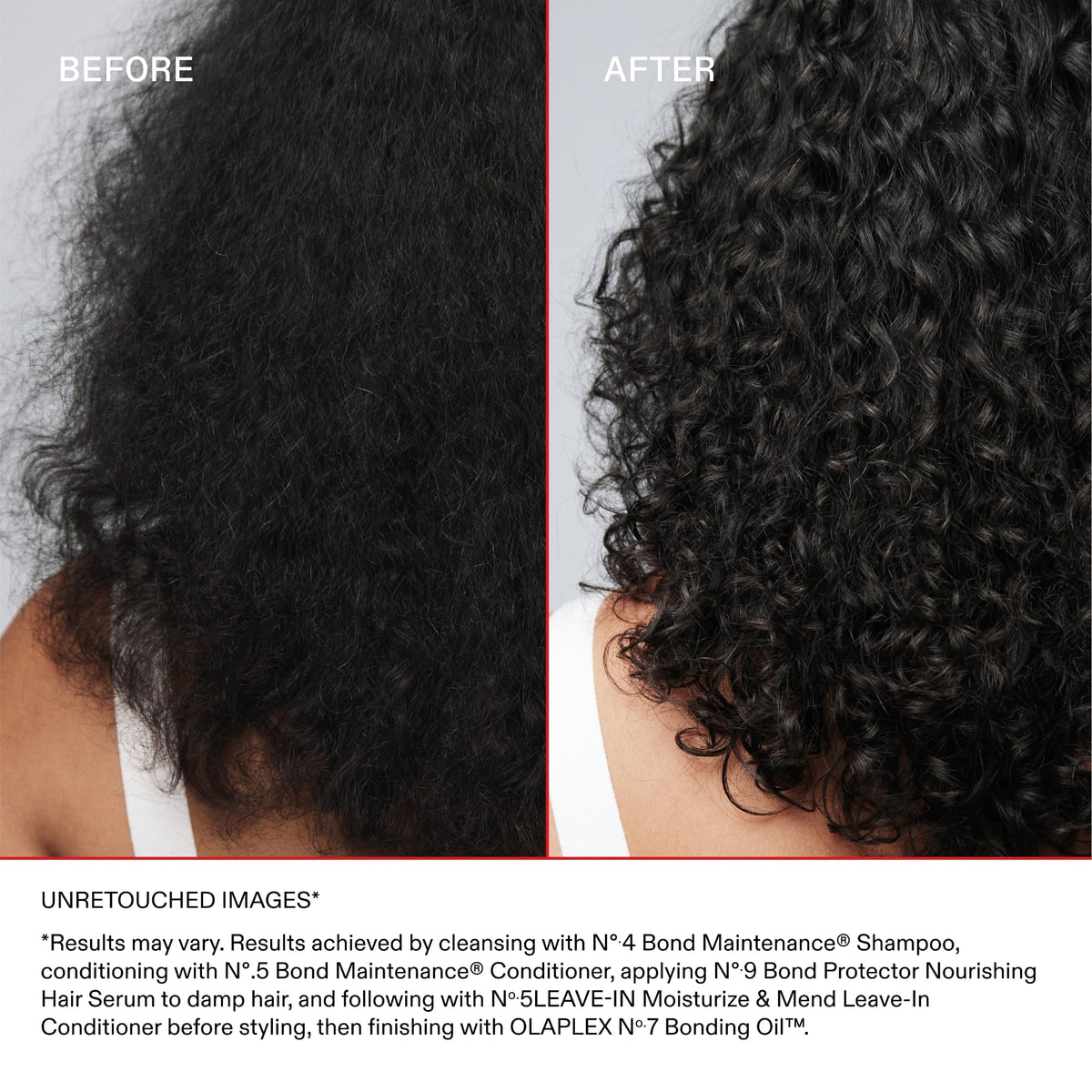 Olaplex Nº.5 ingredients label close-up emphasizing gentle coconut-derived surfactants