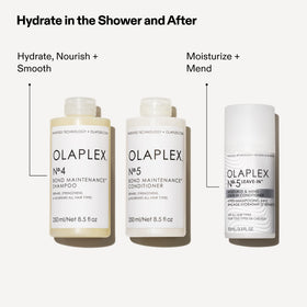 Olaplex Nº.5 open cap with product dispensing to show concentrated formula amount