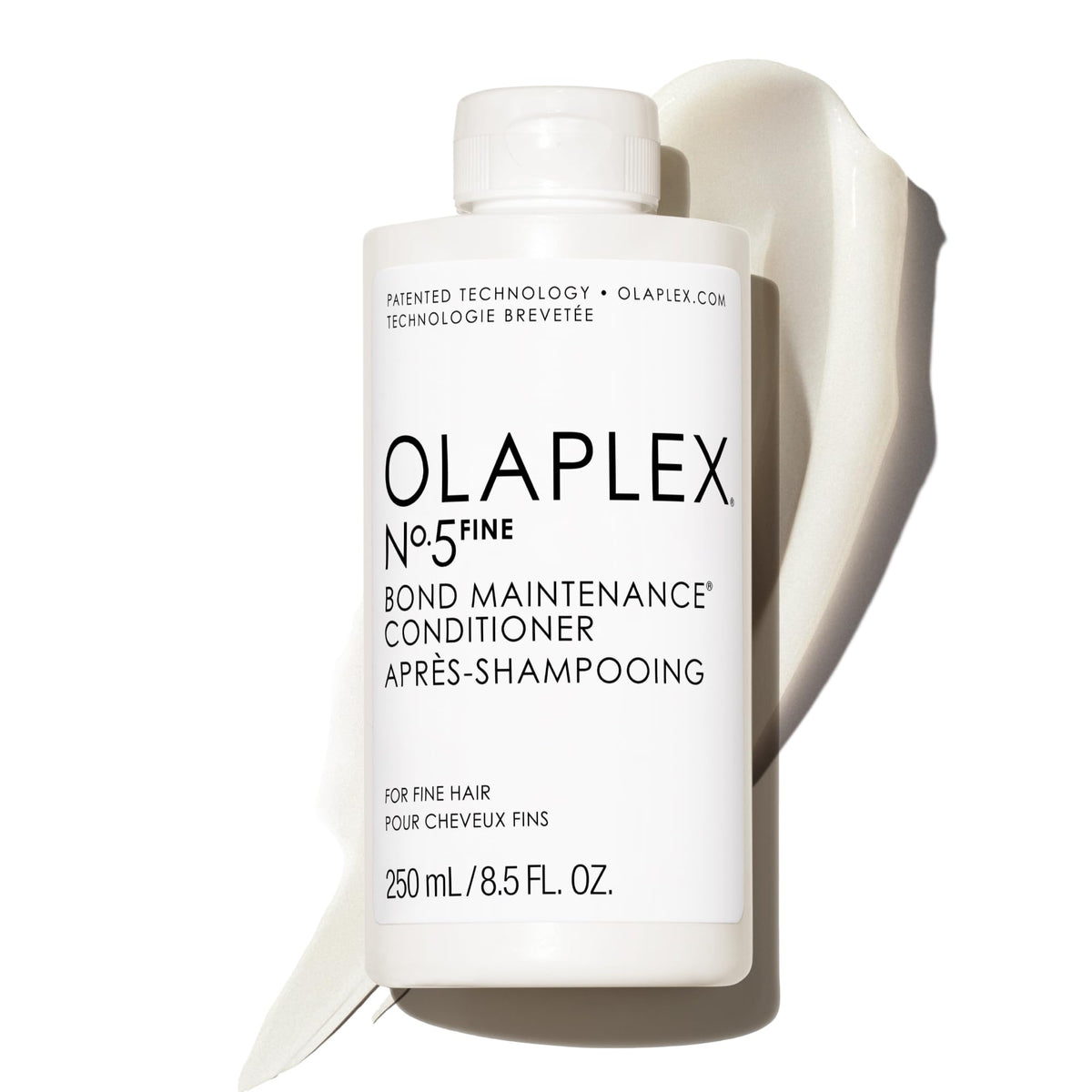 Olaplex Nº.5FINE front bottle showing product and size for clear identification and trust