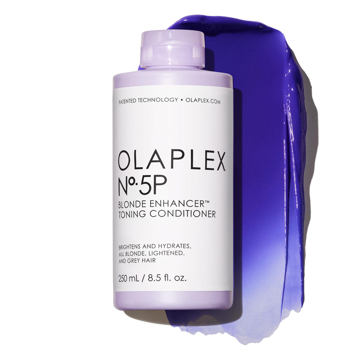 Olaplex Nº.5P front packaging showing conditioner and clear brand benefits