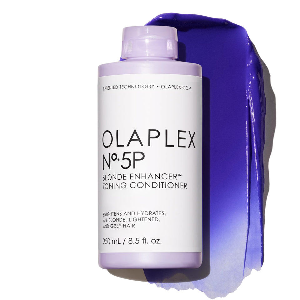 Olaplex Nº.5P front packaging showing conditioner and clear brand benefits