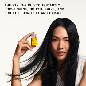 Olaplex No.6 Bond Smoother tube label focused view showing smoothing formula and frizz control