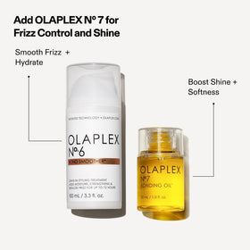 Olaplex Nº.6 on curly hair showing enhanced curl definition and softness