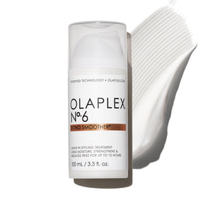 Olaplex Nº.6 front bottle showing sleek packaging and daily smoothing benefit