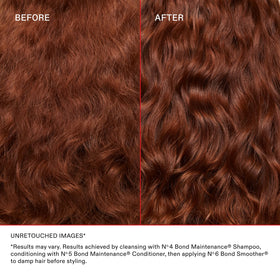 Olaplex No.6 smooth cream texture close-up showing rich slip for easier styling and definition