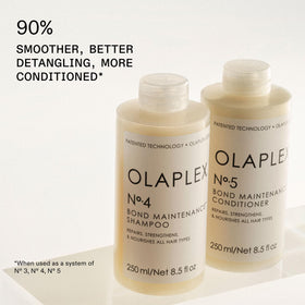 Olaplex No.7 Bonding Oil dropper with oil showing shine and heat protection