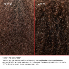 Olaplex set styled on counter with both products visible to show pairing for shine and smoothness