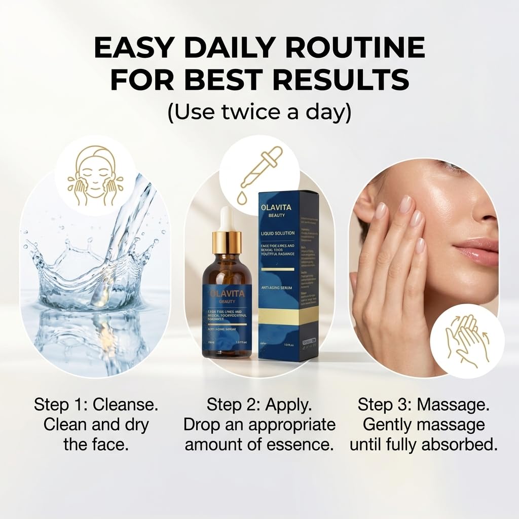 olavita beauty box and bottle detail highlighting premium packaging quality