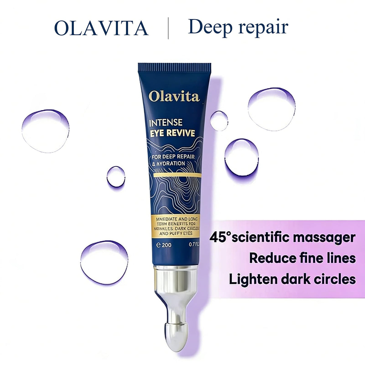 Olavita jar on bathroom shelf styled with skincare suggesting daily use